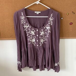 Purple American Eagle Blouse